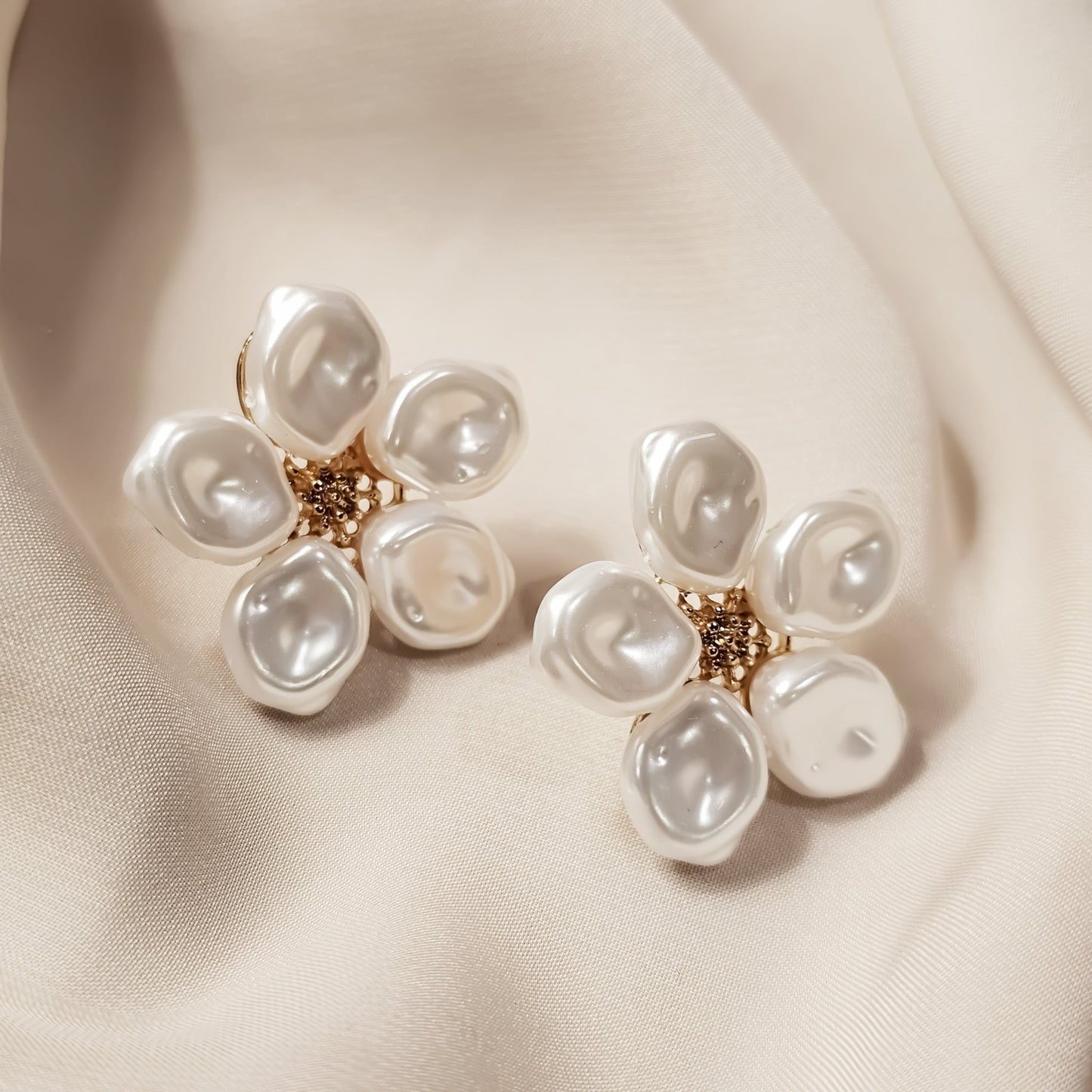 luxury And Charming Flower Style Earrings - FAH Jewelry