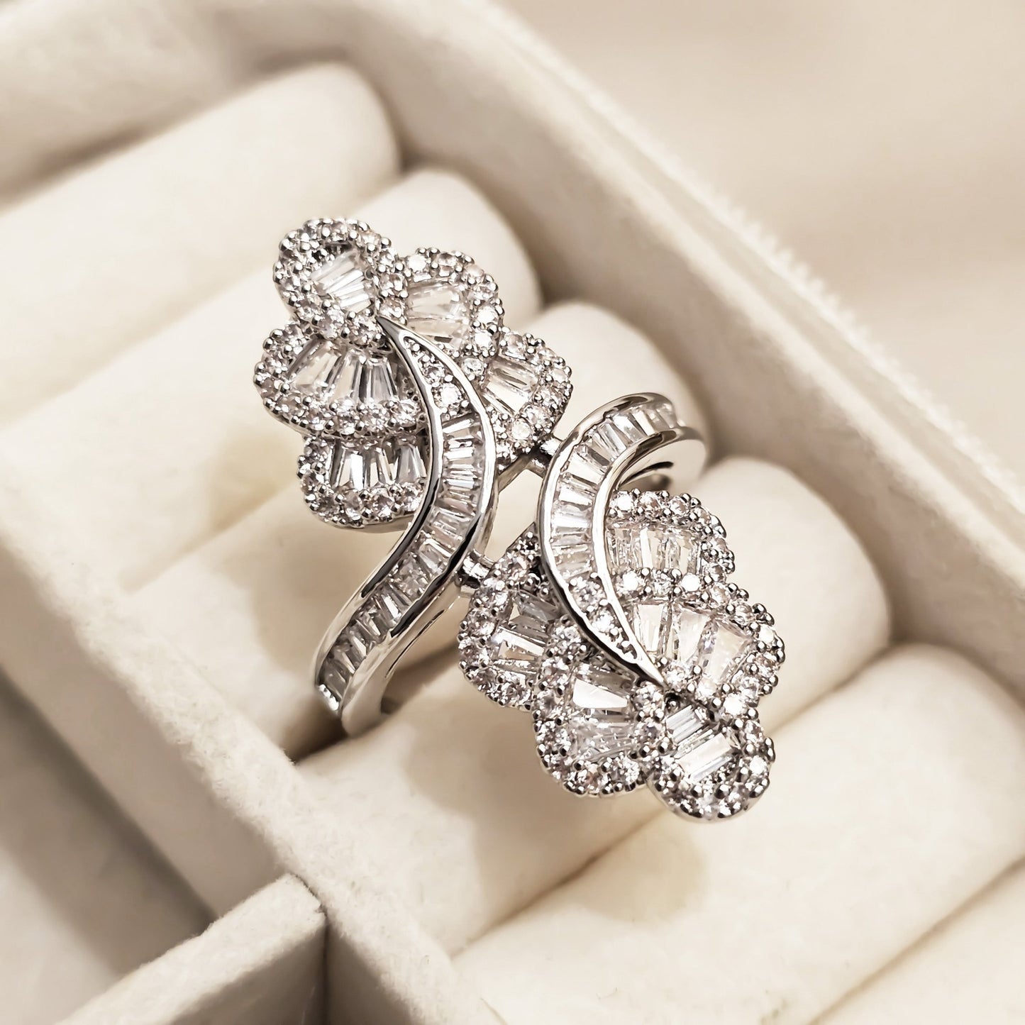 Moonlit Mirage Diamond Ring - FAH Jewelry