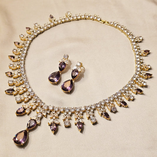 Crown Violet Serenade(GOLD PLATED)