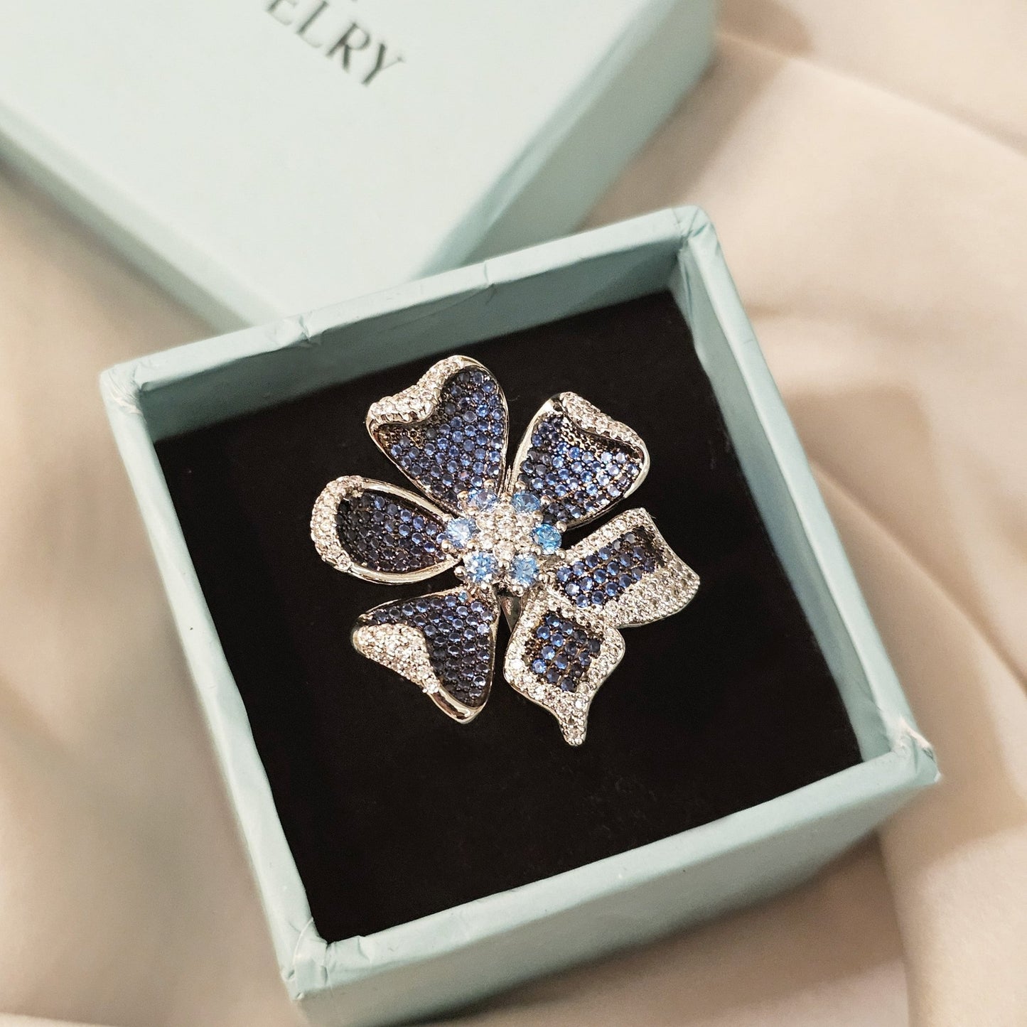 Obsidian Blossom - FAH Jewelry