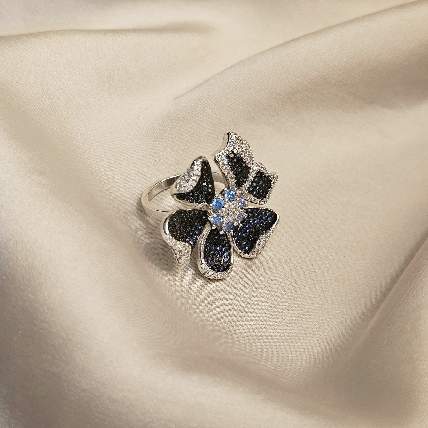 Obsidian Blossom - FAH Jewelry