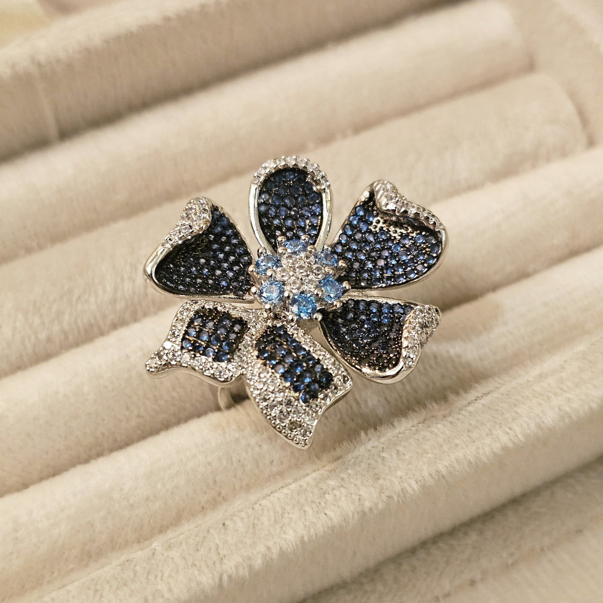 Obsidian Blossom - FAH Jewelry