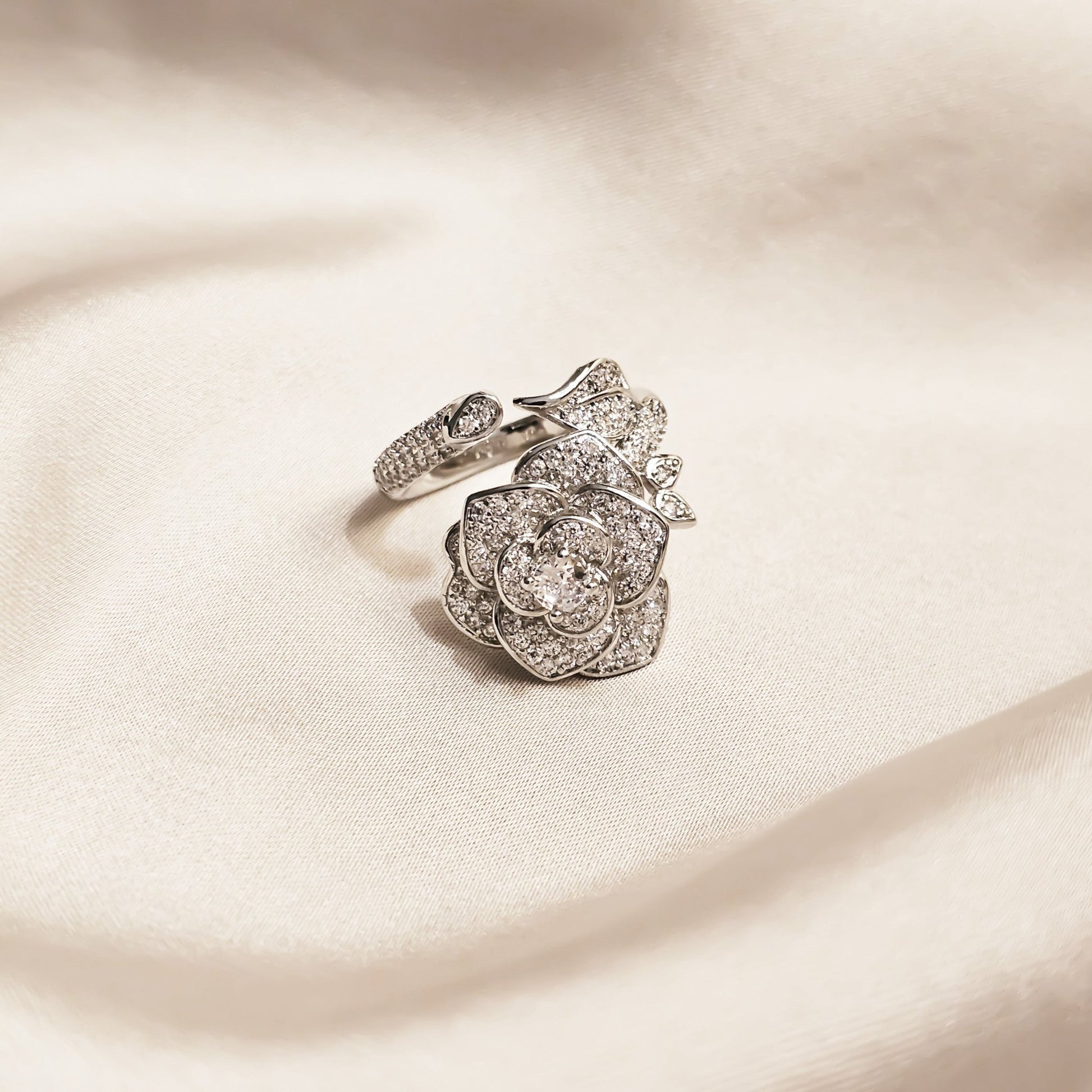 Petals of Radiance Ring - FAH Jewelry