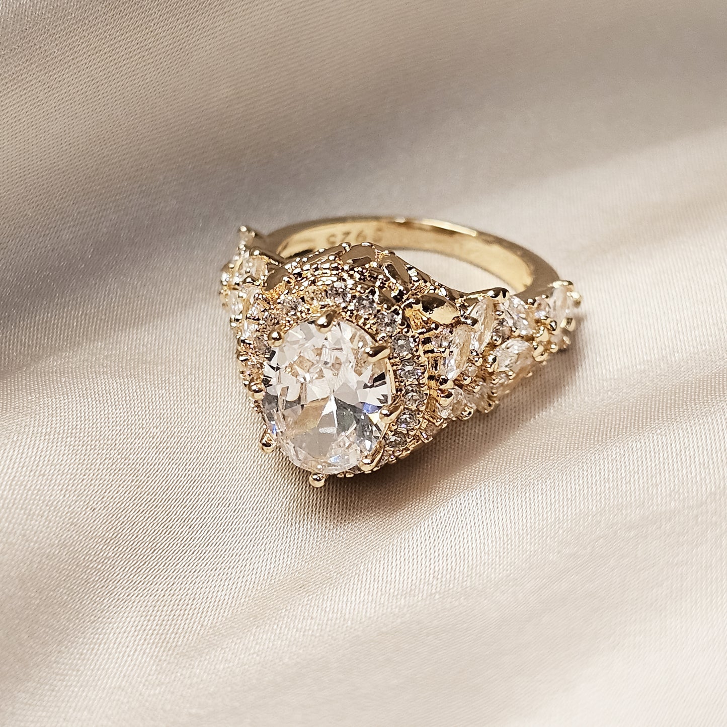 Cubic Zirconia Party Ring