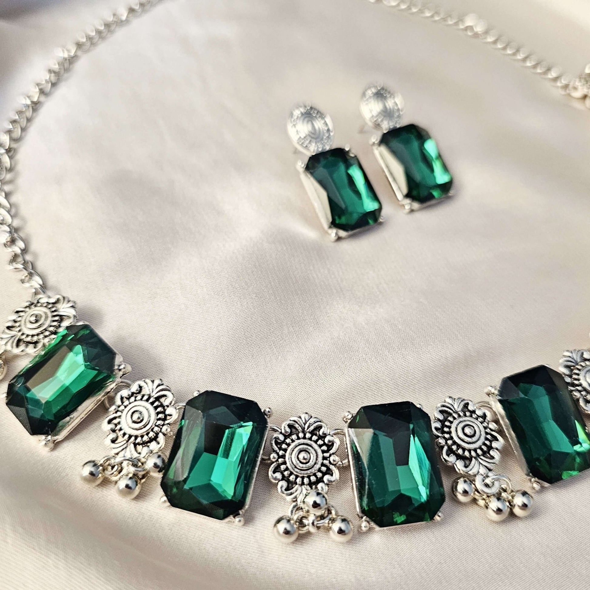 Retro Design Inlaid Gemstone Engagement/ Wedding Decor Tribal Jewelry - FAH Jewelry