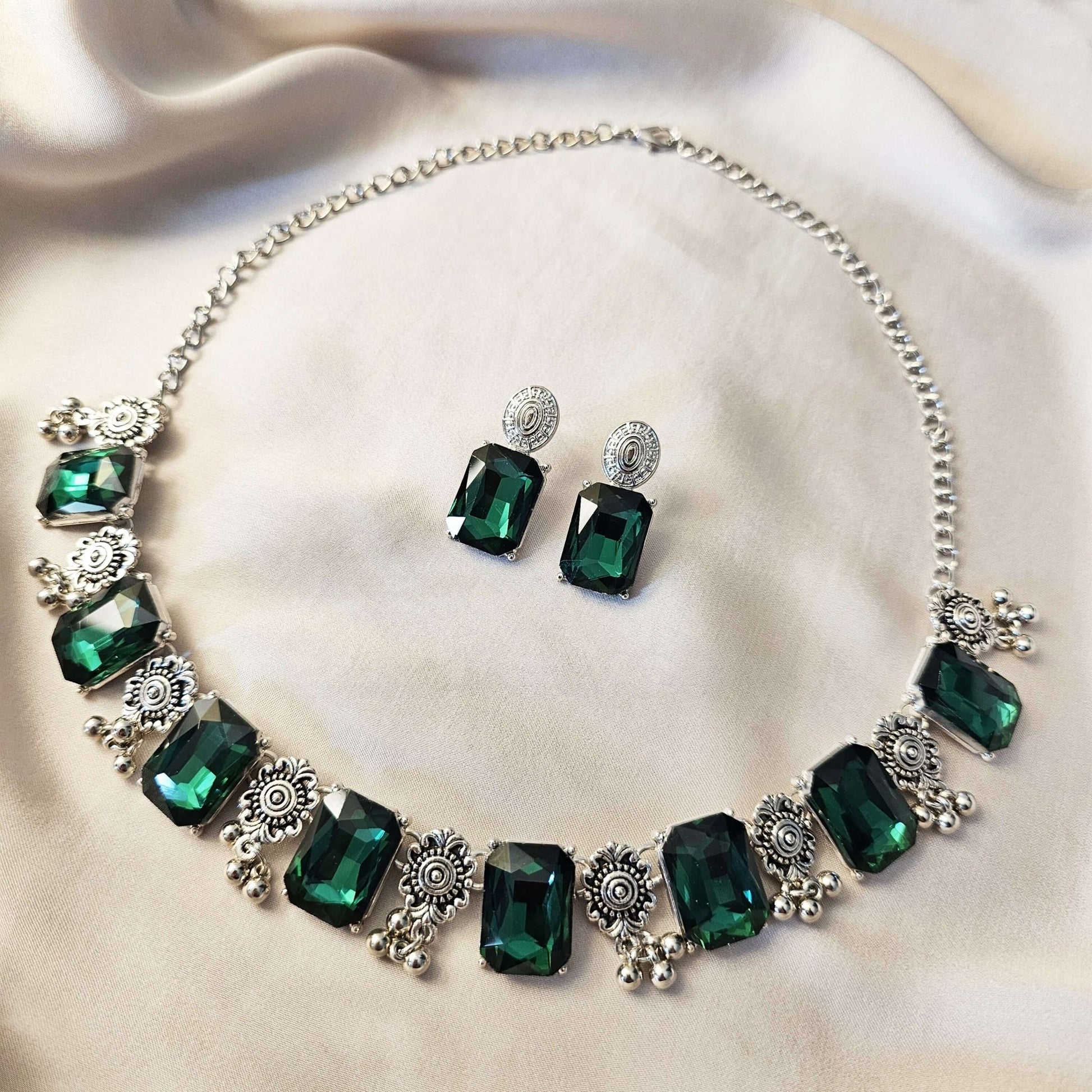 Retro Design Inlaid Gemstone Engagement/ Wedding Decor Tribal Jewelry - FAH Jewelry