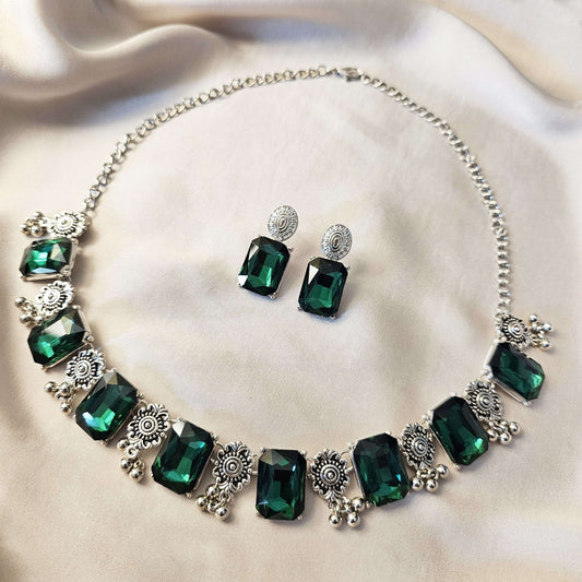 Retro Design Inlaid Gemstone Engagement/ Wedding Decor Tribal Jewelry - FAH Jewelry