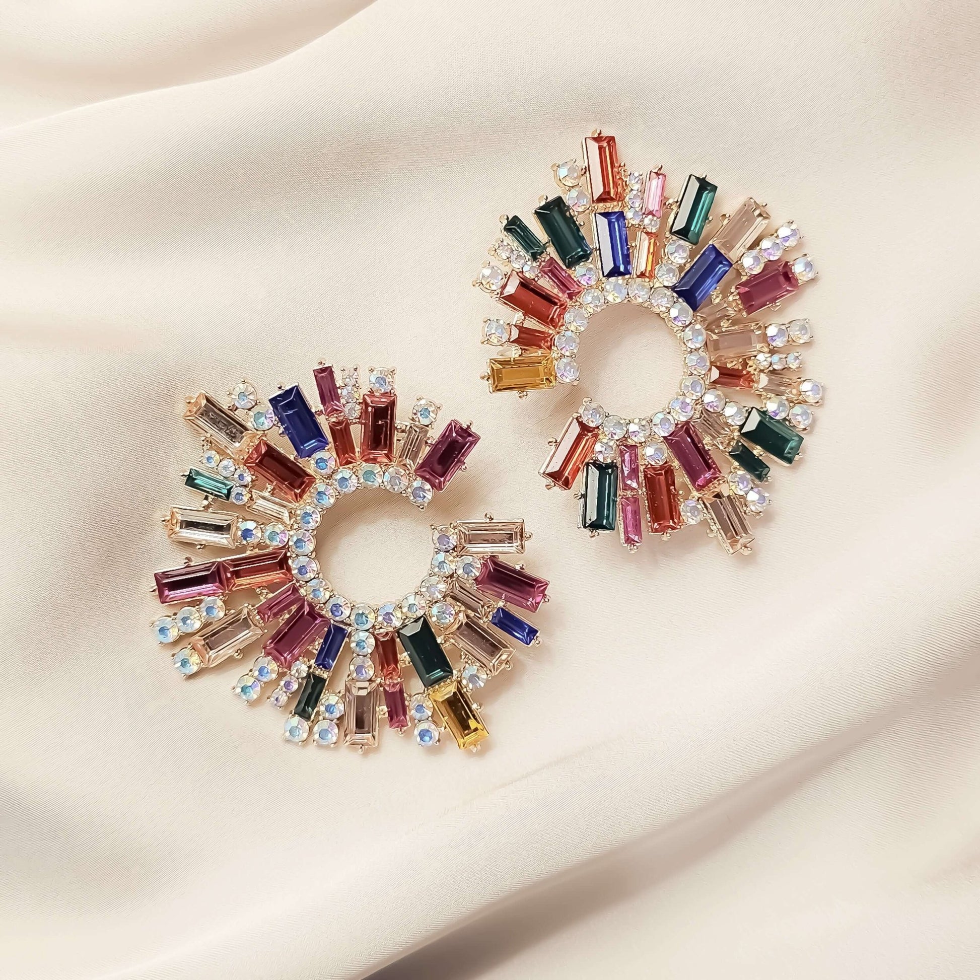 Rhinestone Sparkle Earring - FAH Jewelry