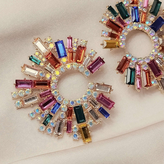 Rhinestone Sparkle Earring - FAH Jewelry