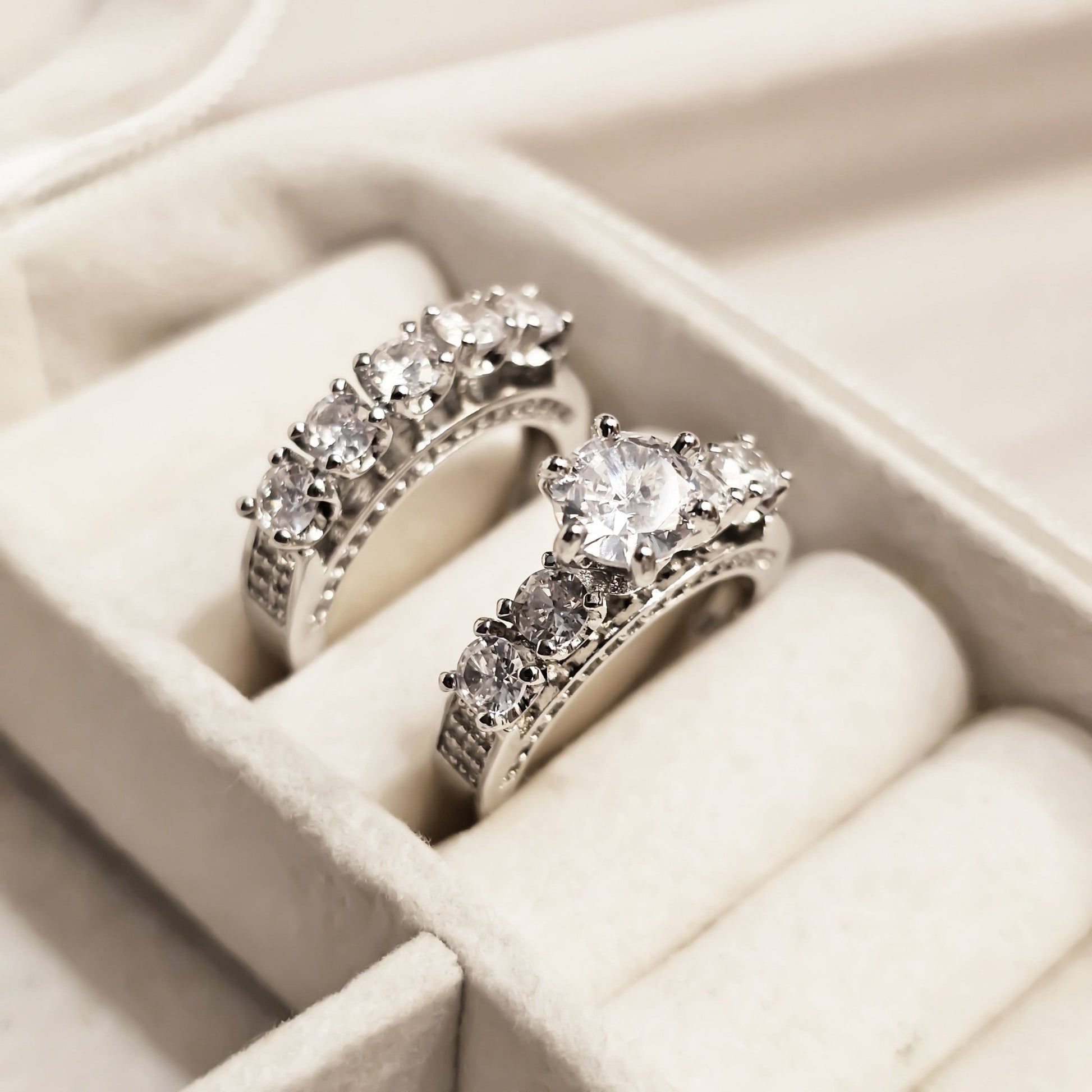 Royal Brilliance Zircon Ring - FAH Jewelry