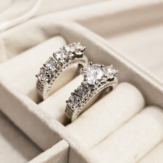 Royal Brilliance Zircon Ring - FAH Jewelry