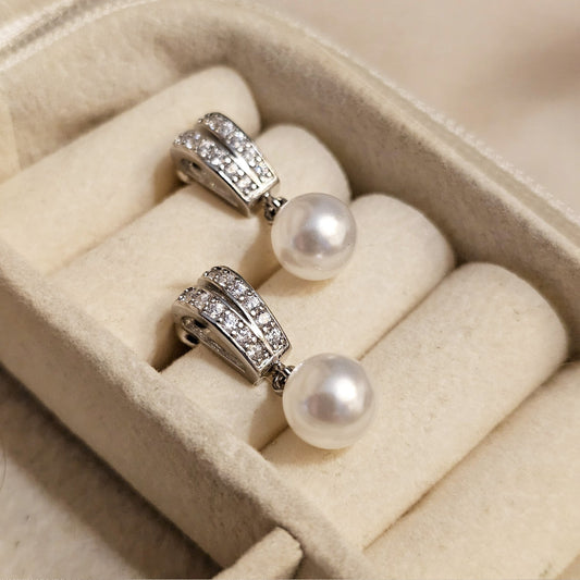 Royal Glow Pearl Earrings - FAH Jewelry