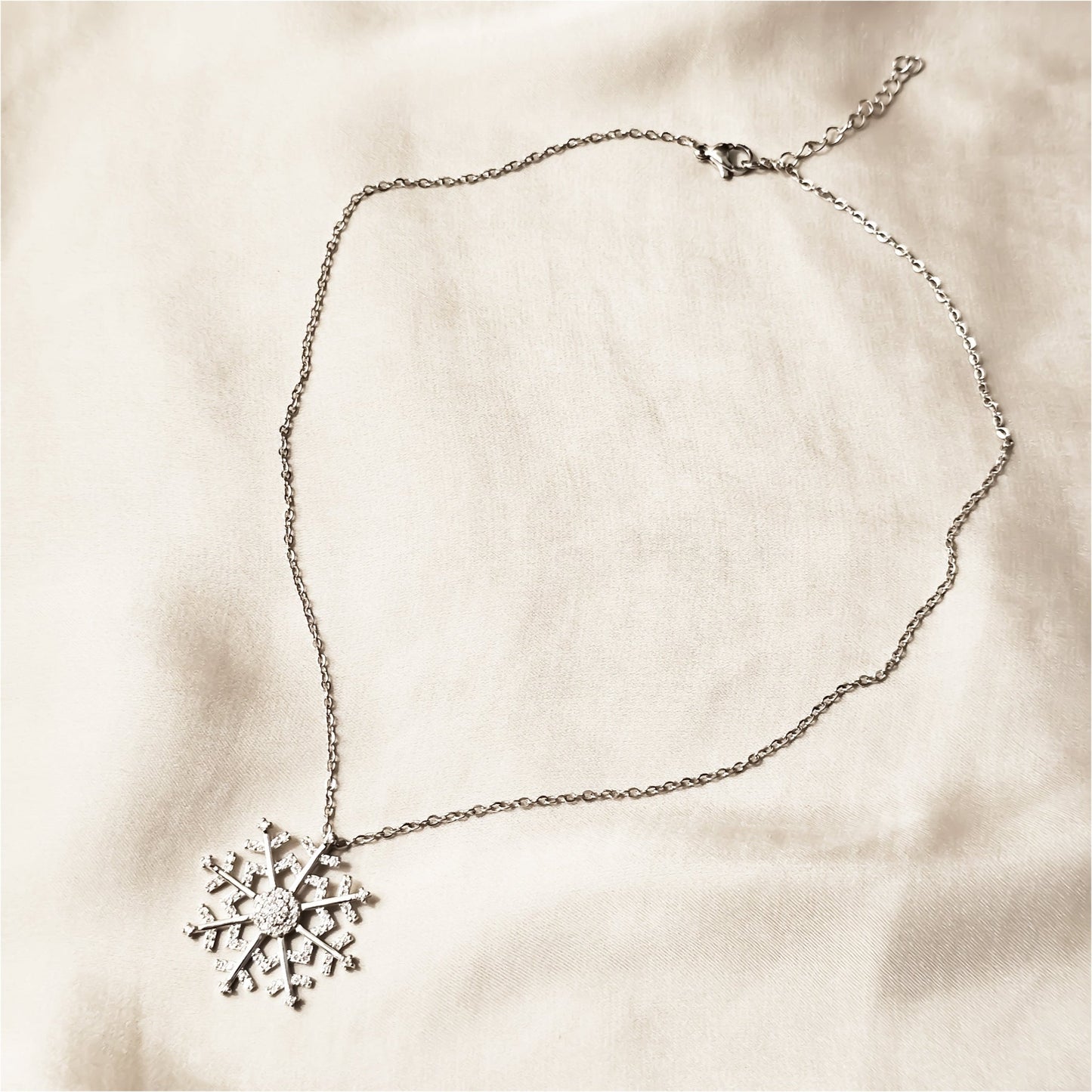 Snowflake Penadant special pattern Silver 925 - FAH Jewelry