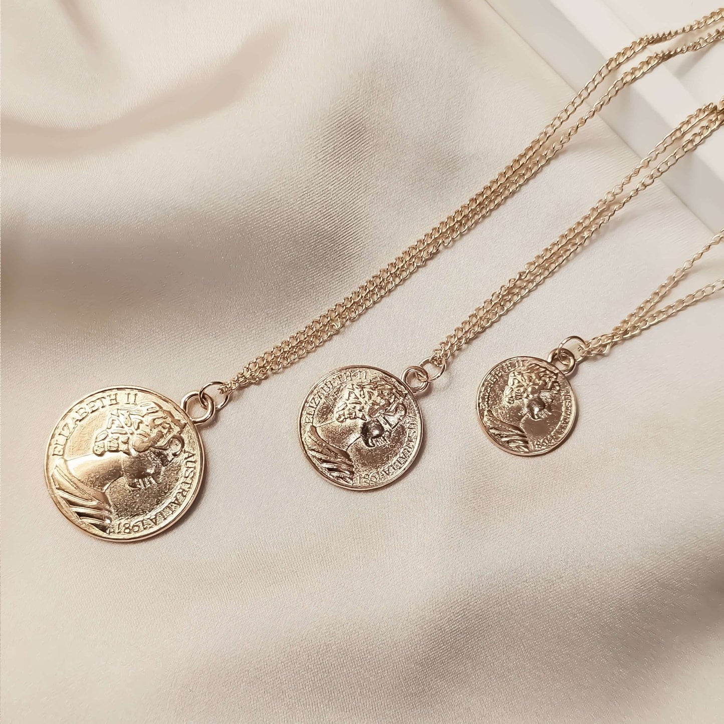 Vintage Coin Multilayered Pendants - FAH Jewelry