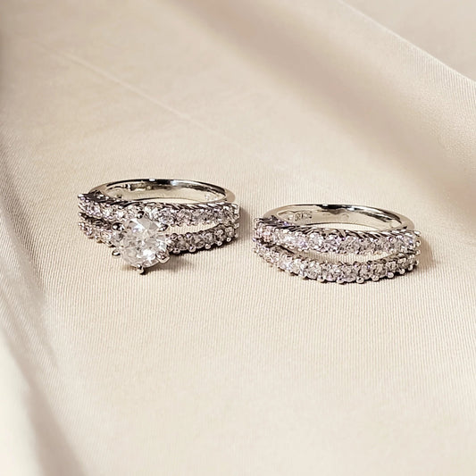 Zircon Anel Austrian Crystals Rings - FAH Jewelry