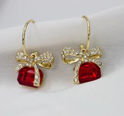 Summer French Bow Earrings