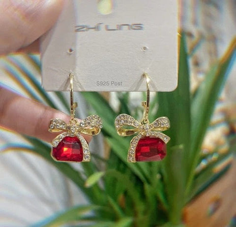 Summer French Bow Earrings